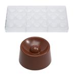 Bonbonvorm Chocolate World The Circle Nick Kunst (21x) 30mm, Verzenden, Nieuw