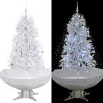 vidaXL Kerstboom sneeuwend met paraplubasis 170 cm wit, Diversen, Verzenden, Nieuw
