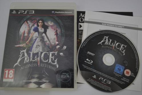 Alice Madness Returns (PS3), Spelcomputers en Games, Games | Sony PlayStation 3, 1 speler, Zo goed als nieuw, Verzenden