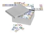 Domino Dubbel 15 in blik | Philos - Gezelschapsspellen, Verzenden, Nieuw