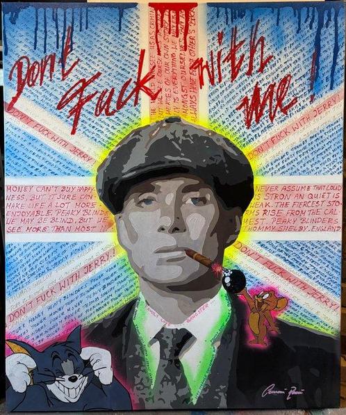 Cemoni Rocci - Dont F*ck with Jerry, Antiek en Kunst, Kunst | Schilderijen | Modern