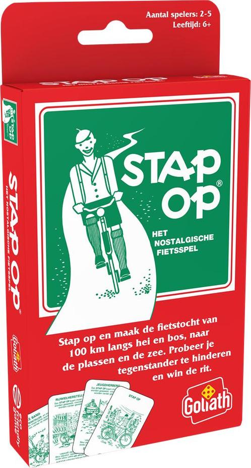 Stap op - Pocket editie | Goliath - Kaartspellen, Hobby en Vrije tijd, Gezelschapsspellen | Kaartspellen, Nieuw, Verzenden
