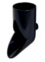 Nicoll PVC-Ti uitloop zwart Ø100, Ophalen of Verzenden, Nieuw