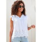 Vivance Blouse met korte mouwen met broderie anglaise, Kleding | Dames, Blouses en Tunieken, Verzenden, Nieuw
