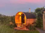 Barrelsauna TR170 | 2pers | Red Cedar | v.a. €3.495, Ophalen of Verzenden, Nieuw, Fins of Traditioneel, Complete sauna