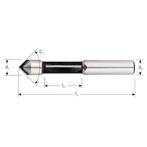 Rotec HM Kopieerfrees, Silver-Line,D2=8 / Ø8, Verzenden, Nieuw