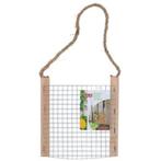 Lifetime Vogelvoeder - Rustiek Hout & Metaal - Lichtgewic..., Dieren en Toebehoren, Ophalen of Verzenden, Nieuw