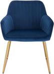 10% KORTING! | 1x Eetkamer Stoelen Of Fluweel Model Stella B