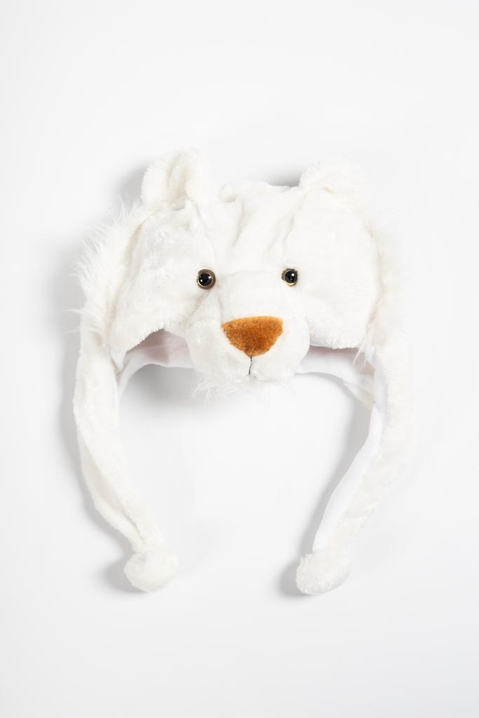 Muts Flappen Witte Leeuw Laplander met Oortjes Wit Albino Bo, Kinderen en Baby's, Kinderkleding | Mutsen, Sjaals en Handschoenen