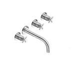 BEN ACCROSS ARIADNE- LINE 4 GATS  INBOUW BADKRAAN  MET, Ophalen of Verzenden, Nieuw, Chroom