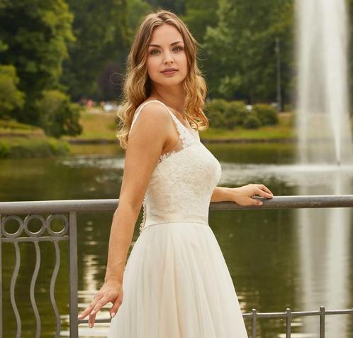 SALE TROUWJURKEN – NU VANAF €495!, Kleding | Dames, Trouwkleding en Trouwaccessoires, Trouwjurk, Wit, Nieuw, Ophalen