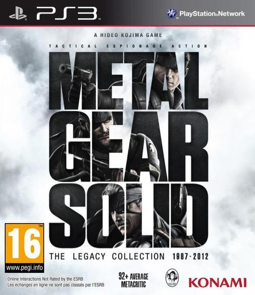 Metal Gear Solid: Legacy Collection PS3 Morgen in huis!, Spelcomputers en Games, Games | Sony PlayStation 3, 1 speler, Vanaf 18 jaar