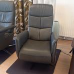 RELAXFAUTEUIL LEER MAAT S MET GASVEER-VERSTELLING, Nieuw, Leer, 75 tot 100 cm, 50 tot 75 cm