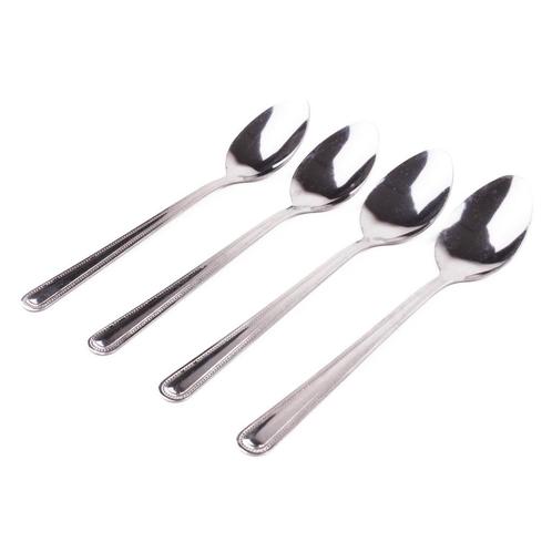 Benson Set theelepels - chroom - 4 stuks - compact en sti..., Huis en Inrichting, Keuken | Keukenbenodigdheden, Nieuw, Ophalen of Verzenden