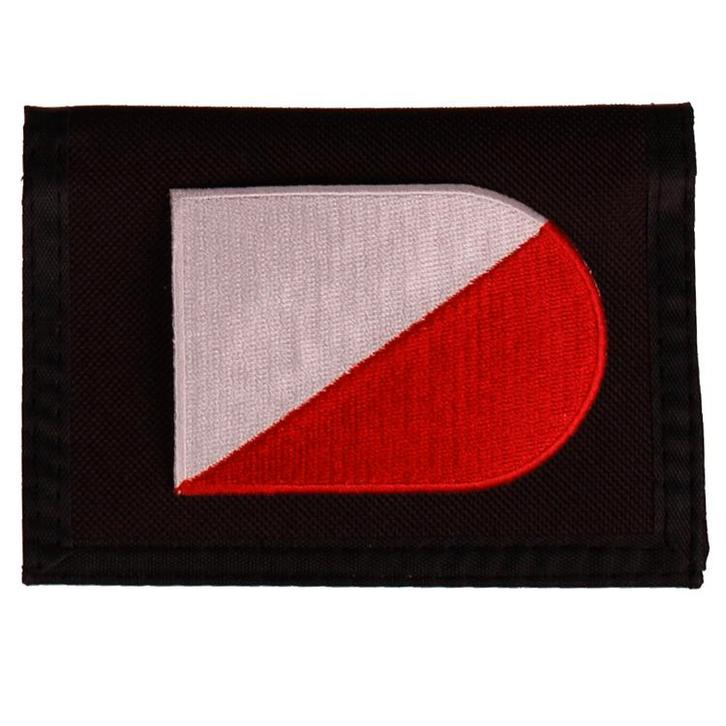 Portemonnee zwart 14x10cm - Vlag Schildvorm Utrecht - 8x6cm, Sieraden, Tassen en Uiterlijk, Portemonnees, Nieuw, Ophalen of Verzenden