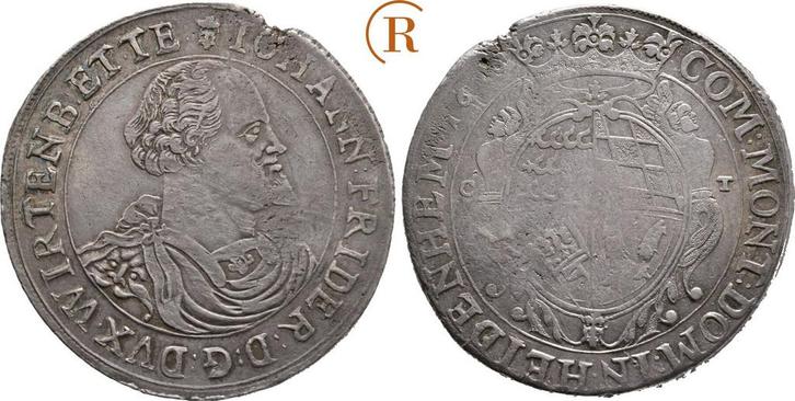Taler, daalder Christophstal 1626 Ct Wuerttemberg: Johann..., Postzegels en Munten, Munten | Europa | Niet-Euromunten, Verzenden