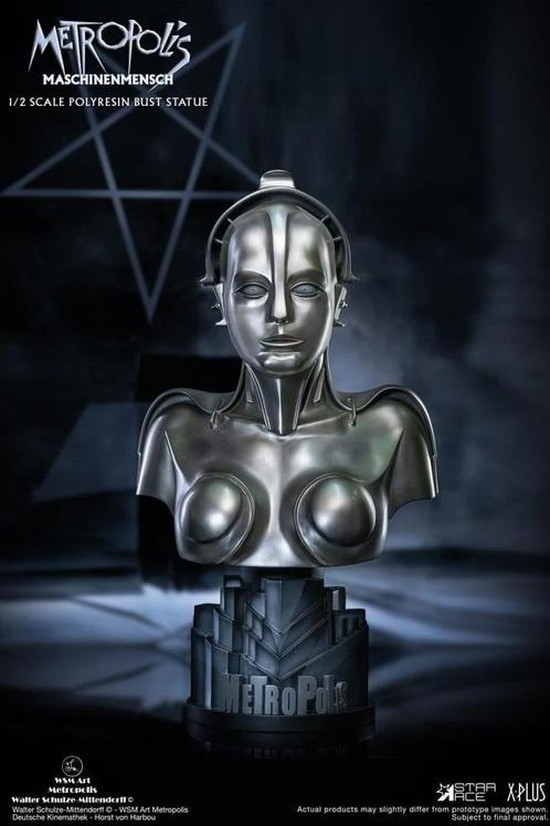 Metropolis Bust 1/2 Maria Maschinenmensch 50 cm, Verzamelen, Film en Tv, Nieuw, Ophalen of Verzenden