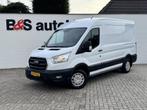 Ford Transit 290 2.0 TDCI L2H2 Trend Airco Cruise Pdc 3 Zitp, Stof, Gebruikt, Wit, Dealer onderhouden