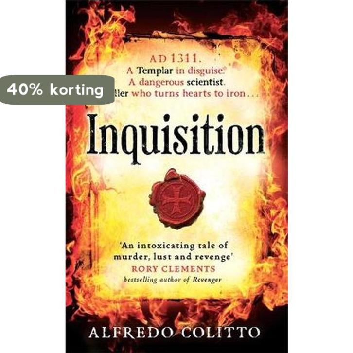 Inquisition 9780751545395 Alfredo Colitto, Boeken, Taal | Engels, Gelezen, Verzenden