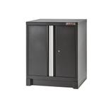 Heavy Duty werkbank met hardhouten werkblad, grijs pootstel, Doe-het-zelf en Verbouw, Werkbanken, Ophalen of Verzenden, Nieuw