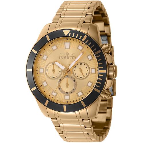 Invicta - 4604 - yellow, Sieraden, Tassen en Uiterlijk, Horloges | Dames, Verzenden
