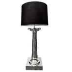 Tafellamp 30x30x90cm met zwarte kap, Nieuw, Ophalen of Verzenden