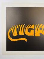 Julian Key - TIGRA (1965) silcscreen poster, Antiek en Kunst, Kunst | Tekeningen en Foto's