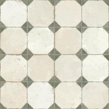 Vloertegel / wandtegel fs yard s sage groen 45x45cm 4 in 1 beschikbaar voor biedingen