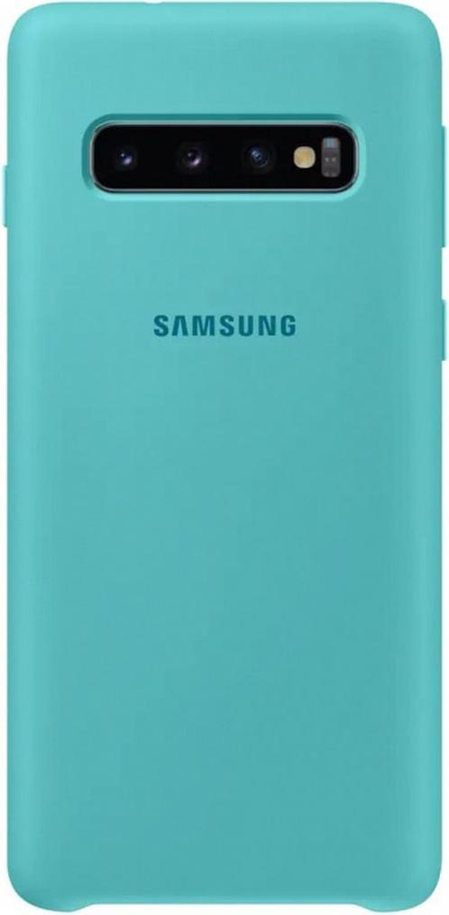Samsung Galaxy S10 Plus Silicone Cover Groen, Telecommunicatie, Mobiele telefoons | Hoesjes en Frontjes | Overige merken, Nieuw