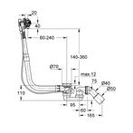 Badafvoer Grohe Others Warm Sunset Geborsteld, Nieuw, Ophalen of Verzenden