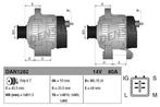 Dynamo / Alternator TOYOTA CAMRY (2.4), Auto-onderdelen, Ophalen of Verzenden, Nieuw