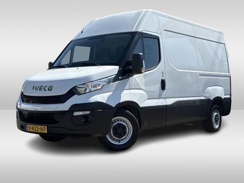 Iveco Daily 35S13V 2.3 352 H2 | Airco | Camera | Geveerde st, Auto's, Bestelauto's, Lease, Zwart, Handgeschakeld, Wit, Iveco, Financial lease