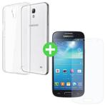 Samsung Galaxy S4 Transparant TPU Hoesje + Screen Protector, Verzenden, Nieuw