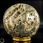 Stralende schat van de aarde Adembenemende pyrietkogel-