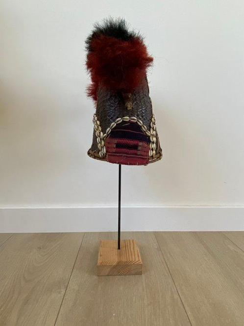 ceremonieel tribaal helmmuts - Naga - India, Antiek en Kunst, Kunst | Niet-Westerse kunst