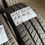 2 x Continental VancoWinter 215-70-15 C Winterbanden 7mm, Auto-onderdelen, Banden en Velgen, 15 inch, Band(en), Bestelwagen, Gebruikt