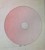 Styropor schijf 50 cm diameter met rond gat piepschuim, Ophalen of Verzenden, Nieuw
