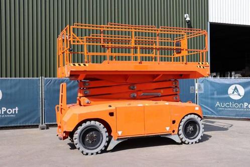 Veiling: Schaarlift GM PB S151-19 E HT Elektrisch 15.44m 201, Zakelijke goederen, Machines en Bouw | Liften, Steigers en Ladders
