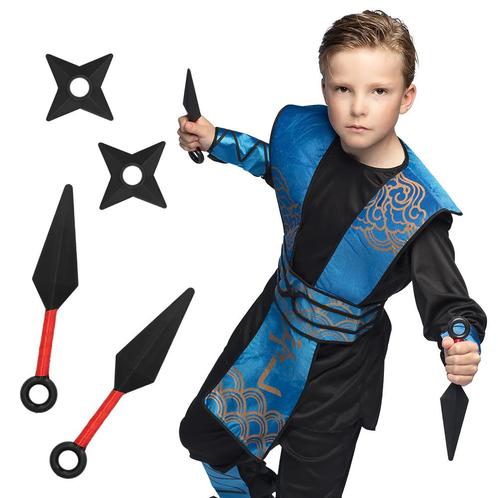 Ninja Nep Wapenset Jongen 4 delig, Hobby en Vrije tijd, Feestartikelen, Nieuw, Verzenden