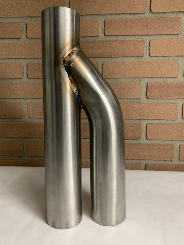 RVS Y-stuk 2,25 inch, Auto-onderdelen, Uitlaatsystemen, Nieuw, Ophalen of Verzenden
