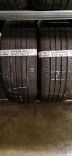 2x 235-55-18 Continental Zomer 4mm €30 Per Band 235 55 18, Ophalen, 18 inch, Gebruikt, 235 mm