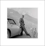 Kunstdruk James Bond Aston Martin 40x40cm, Nieuw, Verzenden