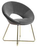 Sky Style Pia Eetkamerstoel Velvet Donkergrijs, Huis en Inrichting, Stoelen, Ophalen of Verzenden, Nieuw