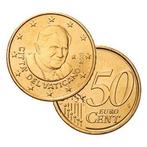 Vaticaan 50 Cent 2011 UNC, Postzegels en Munten, Verzenden