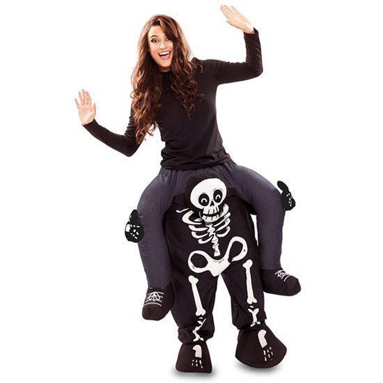 Carry me pak Skelet, Kleding | Dames, Carnavalskleding en Feestkleding, Nieuw, Ophalen of Verzenden