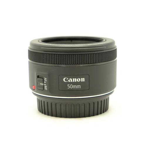 Canon 50mm F1.8 STM EF-Mount Objectief (Occasion), Audio, Tv en Foto, Fotografie | Lenzen en Objectieven, Standaardlens, Zo goed als nieuw