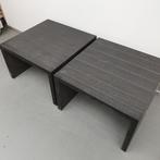 Set van 2 massieve salontafels - 70x45x70 cm, Huis en Inrichting, Tafels | Salontafels, Ophalen of Verzenden, Nieuw