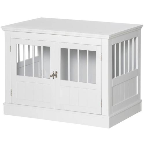 TRUUSK Hondenkooi, Meubel Met 3 Deuren Hondenhok Hondenbox V, Dieren en Toebehoren, Honden-accessoires, Nieuw, Verzenden