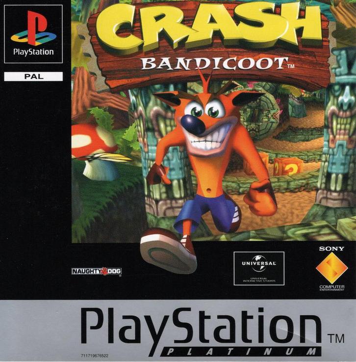 Crash Bandicoot [Platinum] - PlayStation 1, Spelcomputers en Games, Games | Sony PlayStation 1, Ophalen of Verzenden