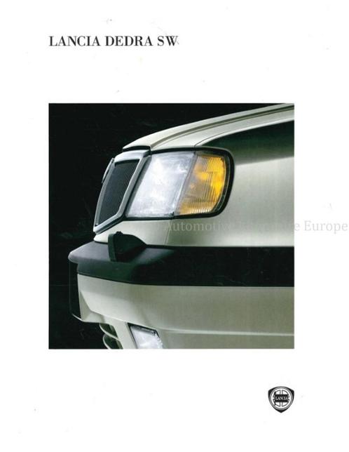1994 LANCIA DEDRA SW BROCHURE NEDERLANDS, Boeken, Auto's | Folders en Tijdschriften